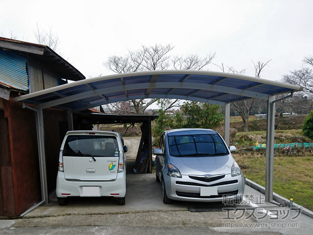 兵庫県加東市ののカーポート レイナツインポートグラン　積雪〜20cm対応 施工例