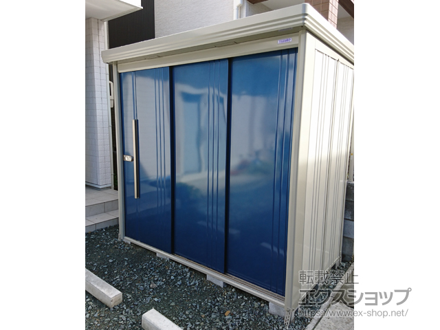 静岡県浜松市のの物置・屋外倉庫 Mr.ストックマンダンディ 一般型 2200×1222×2110 ND-2212-D 施工例