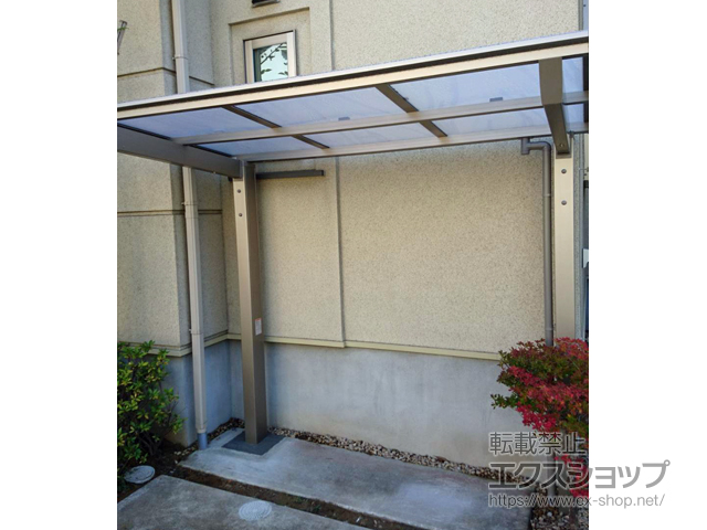 千葉県千葉市ののテラス屋根 フーゴF 独立テラスタイプ 単体 積雪〜20cm対応 施工例