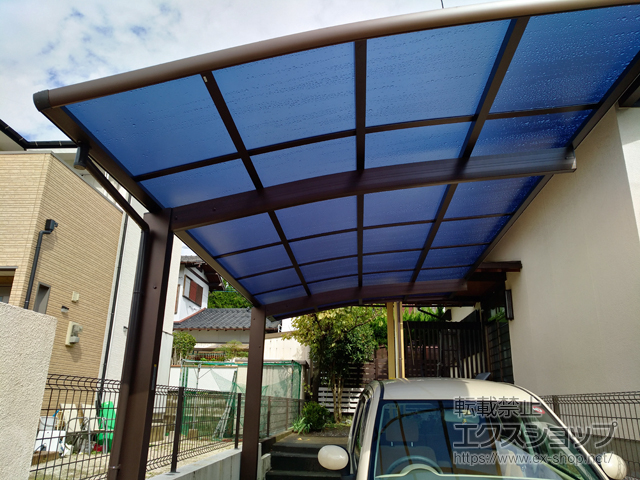 福岡県糟屋郡宇美町ののカーポート レイナポートグラン　積雪〜20cm対応 施工例