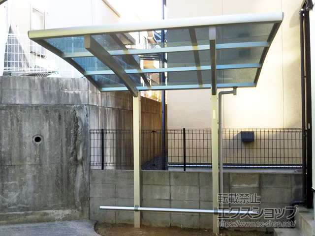 広島県広島市ののサイクルポート・駐輪場 プレシオスポート ミニ 積雪〜20cm対応 施工例