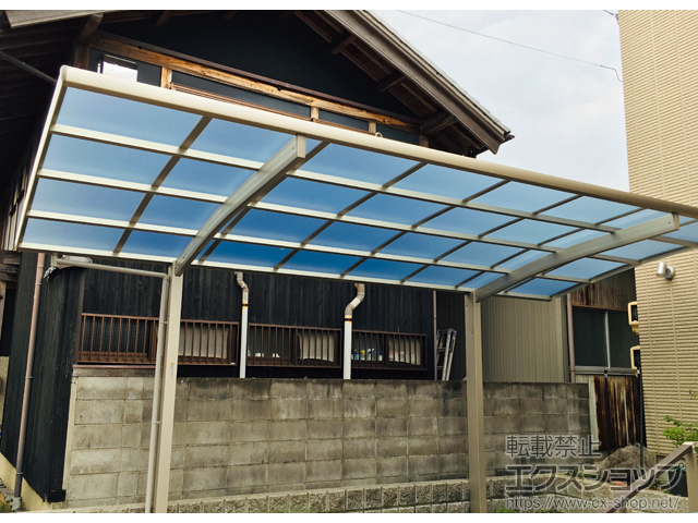 愛知県北名古屋市ののカーポート レイナポートグラン　積雪〜20cm対応 施工例