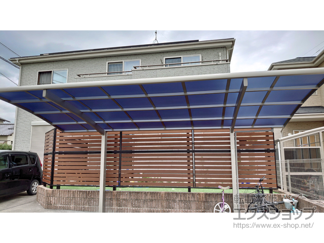 佐賀県鳥栖市ののカーポート レイナポートグラン　積雪〜20cm対応 施工例