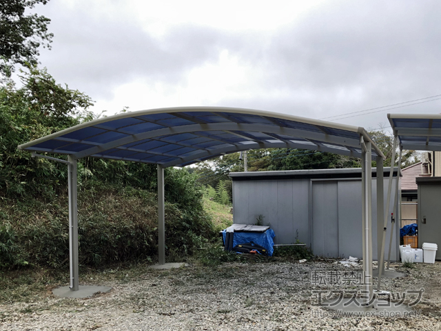 茨城県鉾田市ののカーポート レイナツインポートグラン　積雪〜20cm対応 施工例