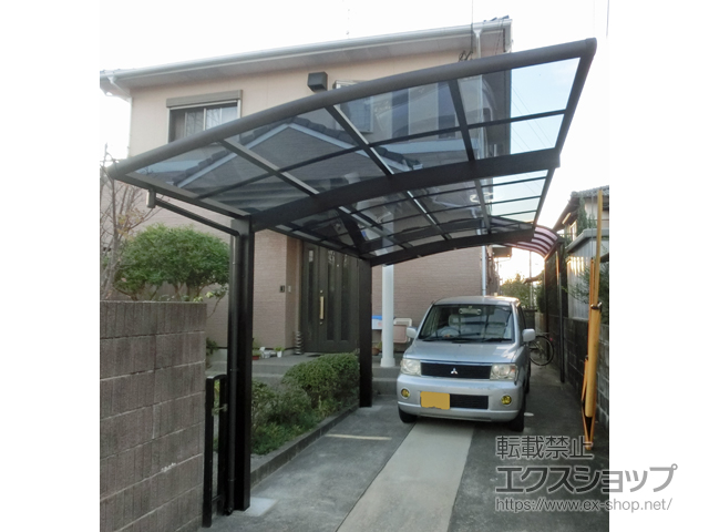 福岡県大牟田市ののカーポート レイナポートグラン　積雪〜20cm対応 施工例