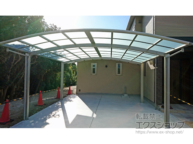 大阪府箕面市ののカーポート レイナツインポートグラン　積雪〜20cm対応 施工例