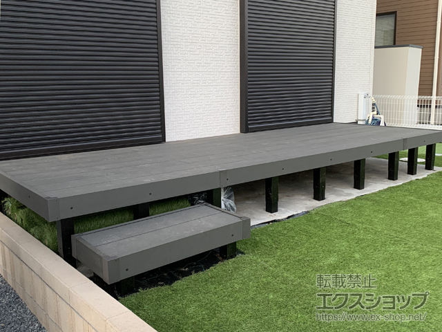 埼玉県深谷市ののウッドデッキ リウッドデッキ 200 施工例