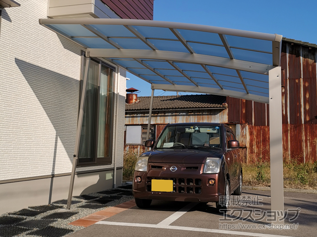 徳島県徳島市ののカーポート レイナポートグラン　積雪〜20cm対応 施工例