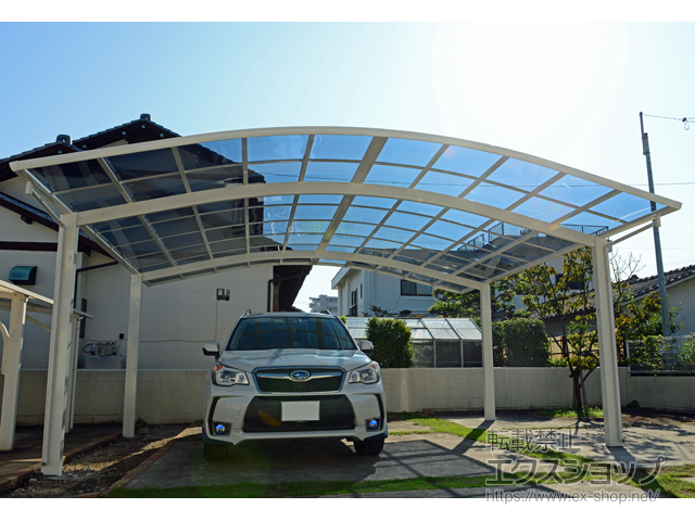 大分県別府市ののカーポート レイナツインポートグラン　積雪〜20cm対応 施工例