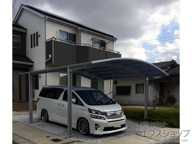 熊本県熊本市ののカーポート レイナツインポートグラン　積雪〜20cm対応 施工例