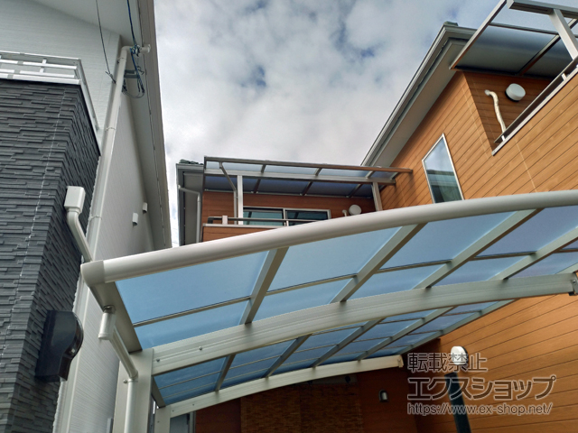 兵庫県尼崎市ののカーポート レイナポートグラン　積雪〜20cm対応 施工例