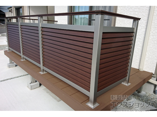 兵庫県明石市ののウッドデッキ リウッドデッキ 200 施工例