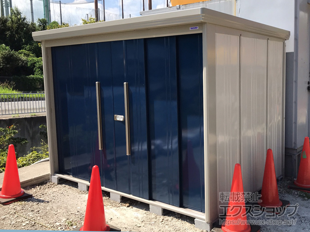 兵庫県神戸市のの物置・屋外倉庫 Mr.ストックマンダンディ 一般型 2900×1922×2110（ND-2919） ND-2919-DB 施工例