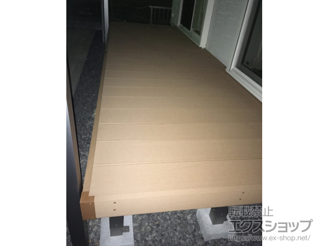 岐阜県可児市ののウッドデッキ リウッドデッキ 200 施工例