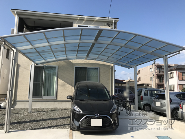 鹿児島県鹿児島市ののカーポート レイナツインポートグラン　積雪〜20cm対応 施工例