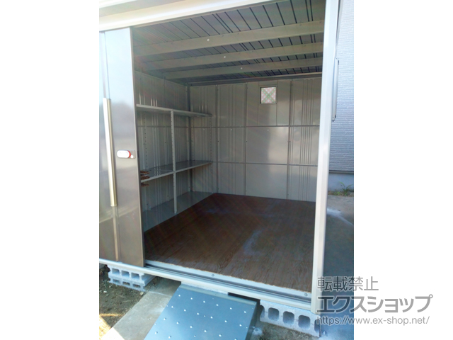 奈良県奈良市のの物置・屋外倉庫 Mr.ストックマンダンディ 一般型 2348×2622×2110（ND-2326-Y） ND-2326-Y-B 施工例