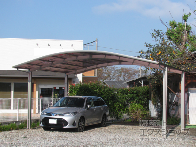 滋賀県東近江市ののカーポート レイナツインポートグラン　積雪〜20cm対応 施工例