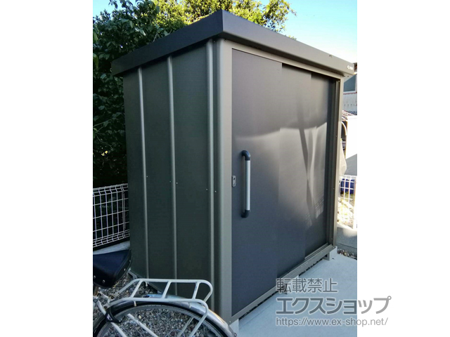 愛知県豊川市のの物置・屋外倉庫 エスケーエイト SK8-70 一般型 1800×1200×1940 SK8-70-GK 施工例