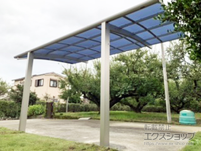 神奈川県小田原市ののカーポート プレシオスポート 積雪〜20cm対応 施工例