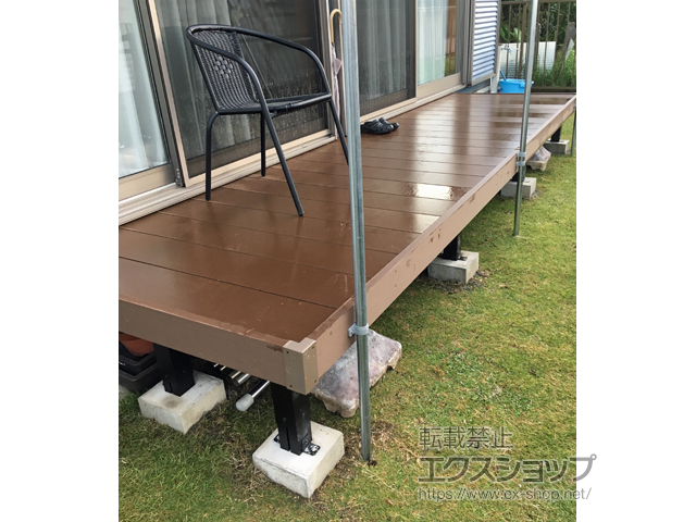 愛知県豊明市ののウッドデッキ リウッドデッキ 200 施工例