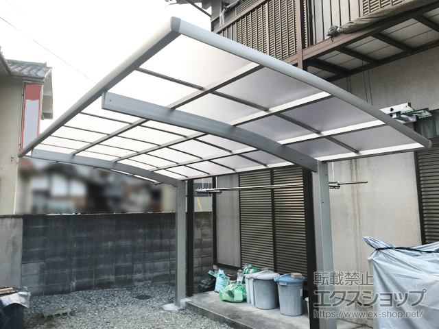 奈良県北葛城郡上牧町ののカーポート レイナポートグラン　積雪〜20cm対応 施工例