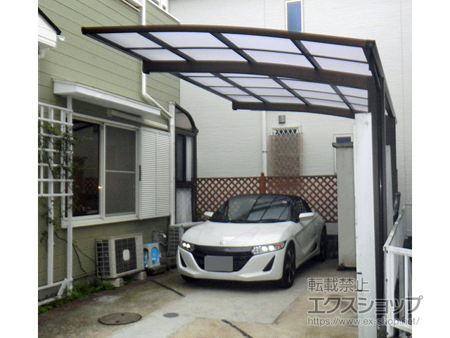 神奈川県茅ヶ崎市ののカーポート プレシオスポート 積雪〜20cm対応 施工例