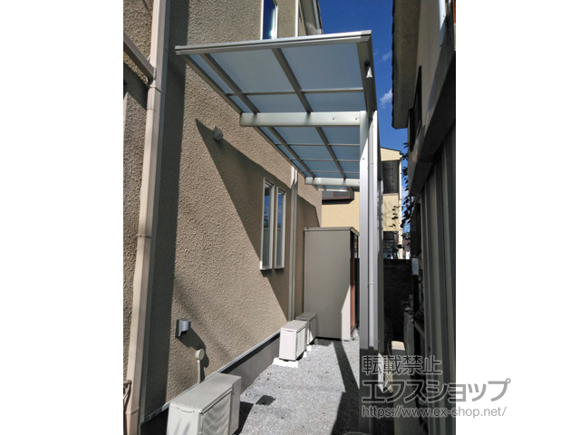 東京都武蔵村山市ののカーポート エフルージュグラン　積雪〜20cm対応 施工例