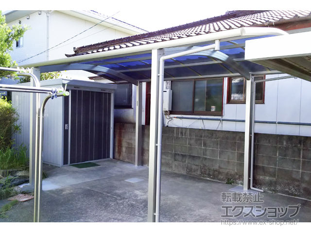 熊本県水俣市ののカーポート レイナワンポートグラン　積雪〜20cm対応 施工例