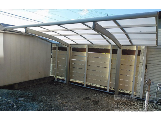 静岡県藤枝市ののカーポート プレシオスポート 積雪〜20cm対応 施工例