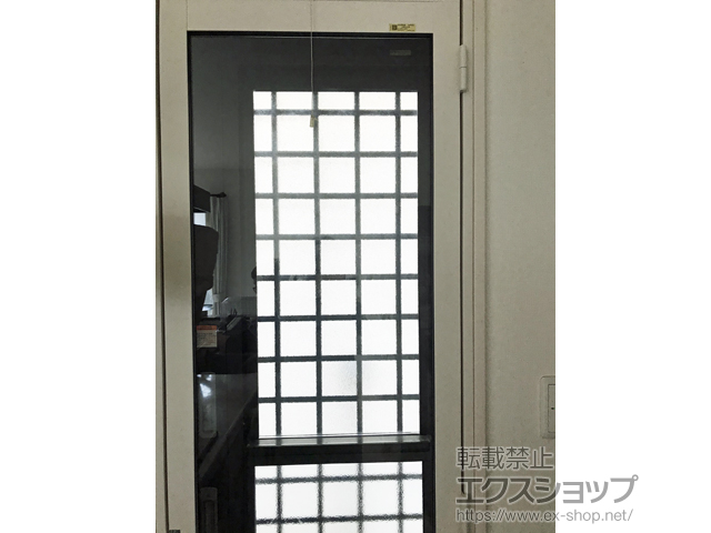 兵庫県明石市のの二重窓（内窓） インプラス ダストバリア仕様 テラスドア 外観左吊元 施工例