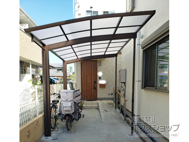 東京都江戸川区ののカーポート プレシオスポート 積雪〜20cm対応 施工例