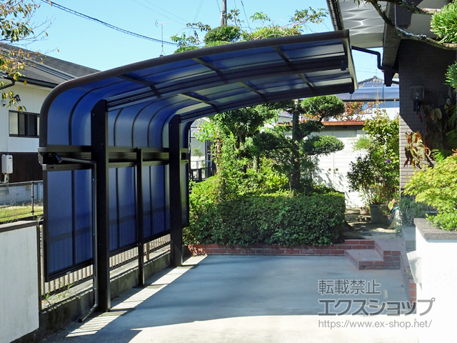 佐賀県三養基郡上峰町ののカーポート レイナキャップポートグラン　積雪〜20cm対応 施工例