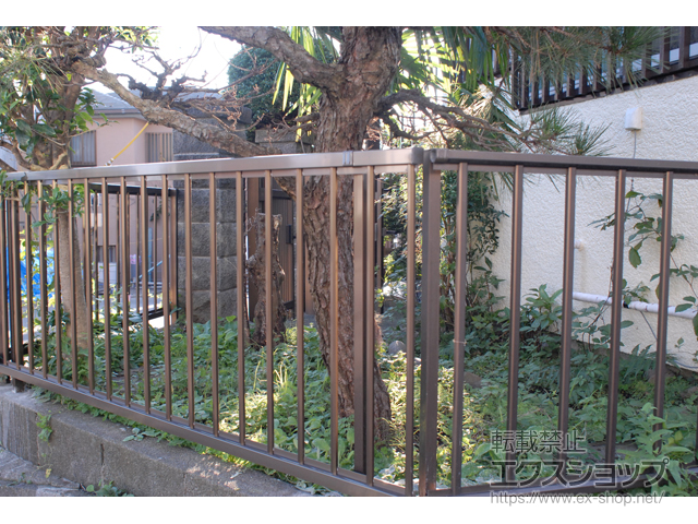 神奈川県横浜市ののフェンス・柵 ハイサモア フリーポールタイプ 施工例