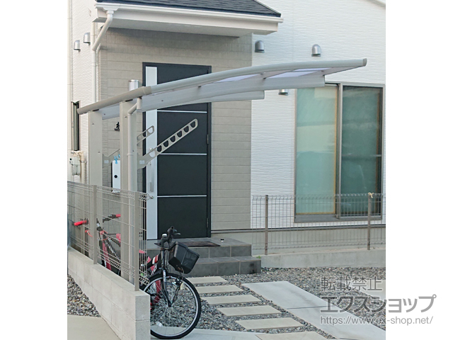 広島県広島市ののサイクルポート・駐輪場 プレシオスポート ミニ 積雪〜20cm対応 施工例