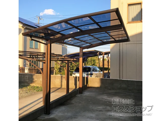 茨城県神栖市ののカーポート プレシオスポート 積雪～20cm対応 施工例