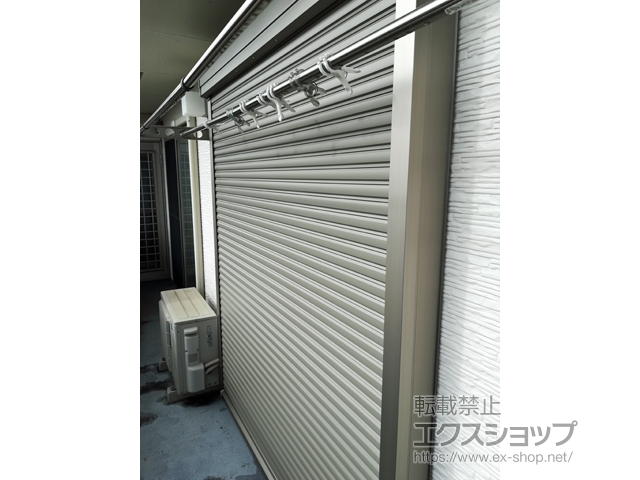 埼玉県上尾市のの窓シャッター、二重窓（内窓） 【特注】リフォームシャッター 手動式 標準タイプ 施工例