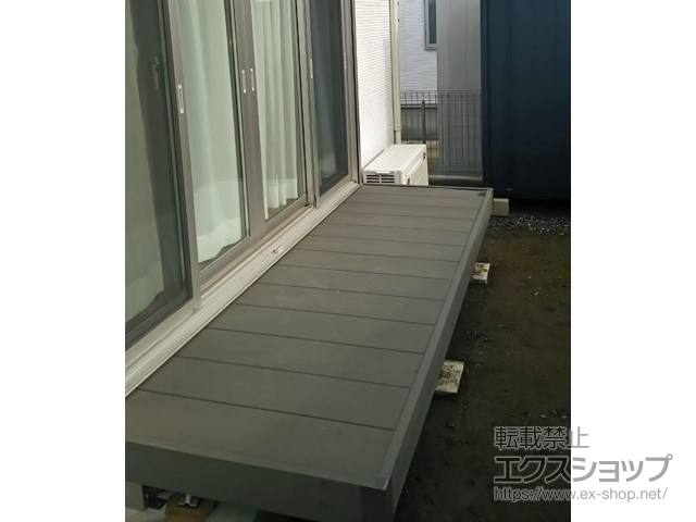 東京都日野市ののウッドデッキ リウッドデッキ 200 施工例