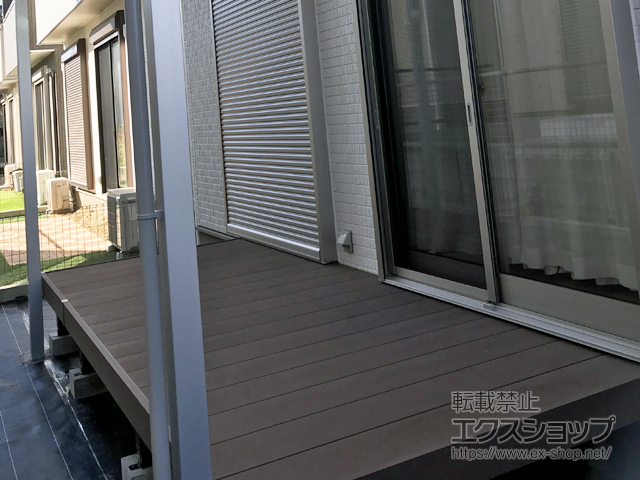 愛知県知多郡東浦町ののウッドデッキ リウッドデッキ 200 施工例
