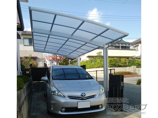 兵庫県神戸市ののカーポート レイナポートグラン　積雪〜20cm対応 施工例