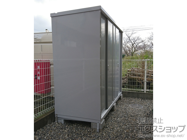 大分県大分市のの物置・屋外倉庫 シンプリー 一般型 2160×905×1903 MJX-219E-P-FS 施工例