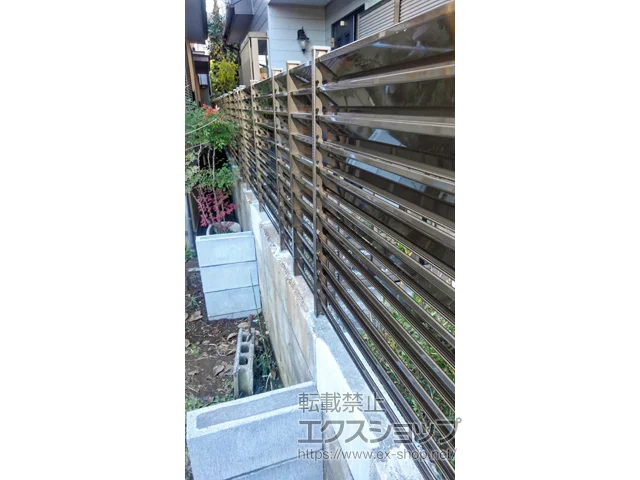 ��t�������s��LIXIL(���N�V��)�̃t�F���X�E��E�� ���[�o�[�t�F���X1�^ �t���[�|�[���^�C�v �{�H��