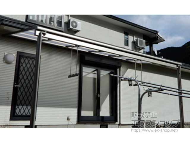 兵庫県多可郡多可町ののテラス屋根 スピーネ F型 テラスタイプ 単体 積雪〜20cm対応 施工例