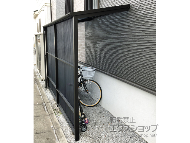 千葉県印西市ののストックヤード ストックヤードII オープンタイプ 積雪〜20cm対応 施工例