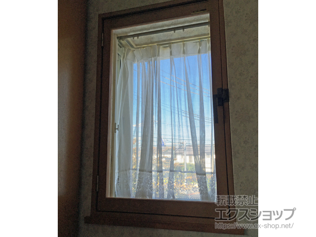 埼玉県所沢市のの二重窓（内窓） プラマードU 内開き窓 内観左勝手 施工例