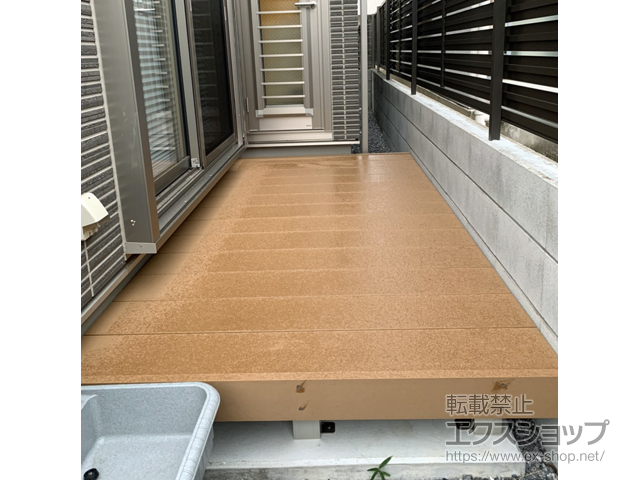 東京都杉並区ののウッドデッキ リウッドデッキ 200 施工例