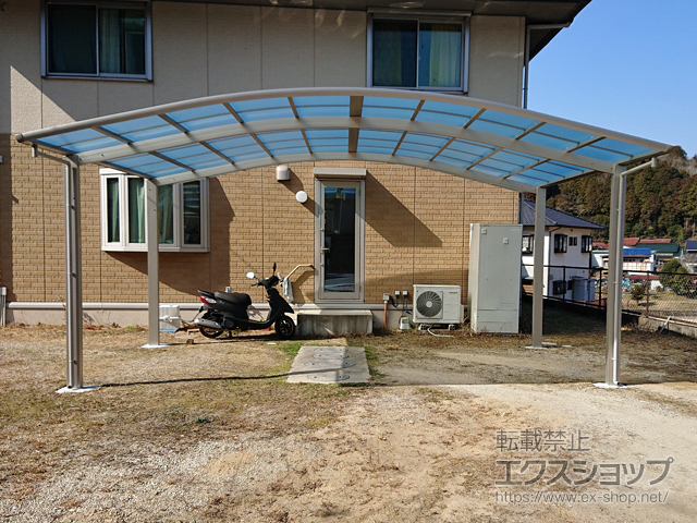 愛知県豊田市ののカーポート レイナツインポートグラン　積雪〜20cm対応 施工例
