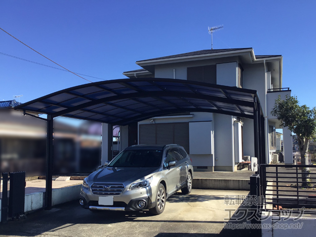 神奈川県座間市ののカーポート レイナツインポートグラン　積雪〜20cm対応 施工例