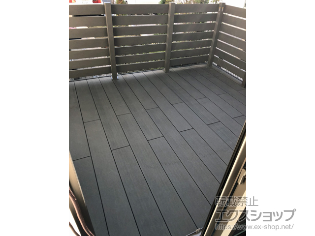 東京都小平市ののウッドデッキ リウッドデッキ 200 施工例