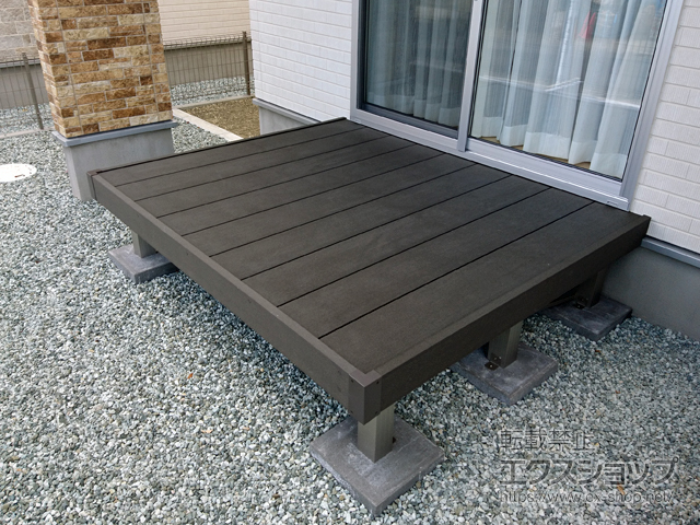 宮城県仙台市ののウッドデッキ リウッドデッキ 200 施工例