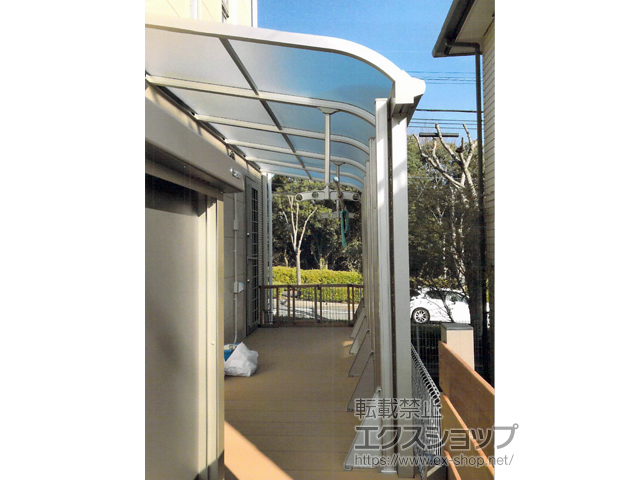 兵庫県川西市ののウッドデッキ リウッドデッキ 200 施工例